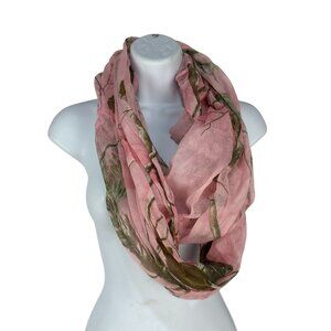 Pink & Green Realtree Camouflage Infinity Scarf